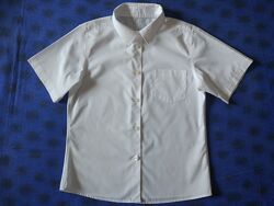 Рубашка/шведка белая TU, на рост 134см 9лет