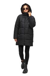 Зимняя женская удлиненная куртка пуховик ,6 цветов размер 42 44 46 48 50 52