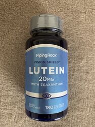Лютеїн плюс зеаксантин 20 мг, 180 капсул, вітаміни для очей США.