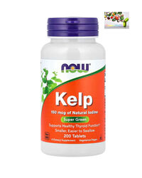 Now Foods , Kelp , Келп , источник йода ,