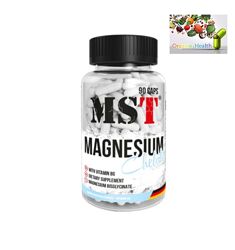 Магний В6, MST, Magnesium CHELAT Vitamin B6 , Магний Хелат 90 капсул