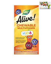 Alive , Мультивитамины для детей , витамины для детей , 120 шт