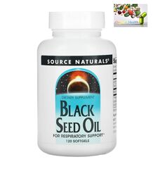 Source Naturals, Масло черного тмина, черный тмин, 120 мягких таблеток