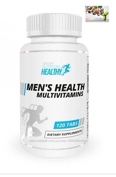 Витамины для мужчин,  Healthy Sport Nutrition, Mens Health Multivitamin