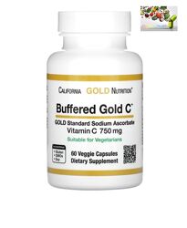 California Gold Nutrition, буферизованный витамин С , Аскорбат натрия 