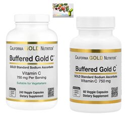 California Gold Nutrition, буферизованный витамин С , Аскорбат натрия