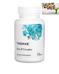 В комплекс, Thorne, комплекс основных витаминов группы B, 60 капсул