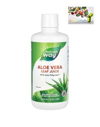 Алоэ вера, Nature&acutes Way, сок из листьев алоэ вера, без добавок, 1 л 