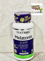 Natrol, Мелатонин , Мелатонин 5 мг , Здоровый сон , 100 шт