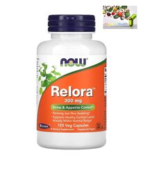 Релора, Контроль стресса и аппетита,  NOW Foods, Relora, 300 мг, 120 растит