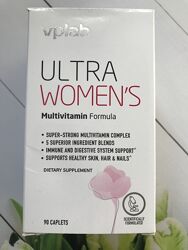 Vplab, Ultra Women&acutes, мультивитамины для женщин, 90 капсул