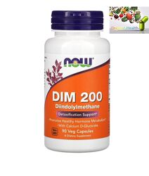 Женское здоровье, ДИМ, NOW Foods, DIM 200, дииндолилметан, 90 капсул