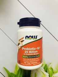 Now Foods, Пробиотики , Probiotic-10, 25 млрд