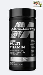 Мультивитамины для мужчин, MuscleTech, Platinum, мультивитамины