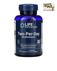 Life Extension , Two-Per-Day , мультивитамины для мужчин и женщин 