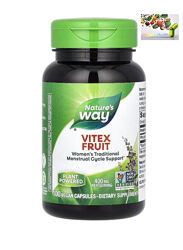 Natures Way , Vitex , Витекс , Плоды Витекса 400 mg , 100 капсул
