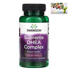 ДГЭА, Swanson, Supreme DHEA Complex, 45 таблеток
