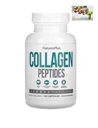 Коллаген , NaturesPlus, пептиды коллагена, 120 капсул