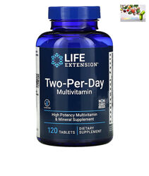 Life Extension, Мультивитамины Two-Per-Day , 120 таблеток 