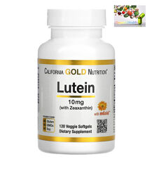 California gold nutrition, Витамины для глаз , Лютеин, Лютеин с зеаксантин