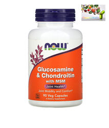Now foods, Глюкозамин хондроитин, Глюкозамин, хондроитин и МСМ ,90 шт