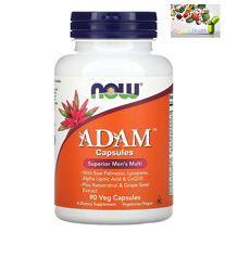 Now Foods, ADAM, АДАМ , Мультивитамины, Мультивитамины для мужчин 