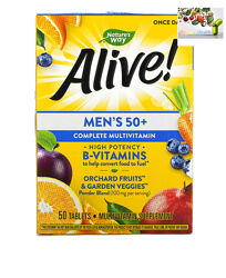 Alive , Men 50 , Мультивитамины для мужчин , от 50 лет 
