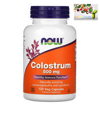 Колострум, Now foods , Молозиво , Колострум 500 мг, укрепление иммунитета