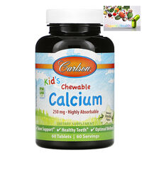 Carlson Labs, Кальций для детей, Кальций , вкус ванили