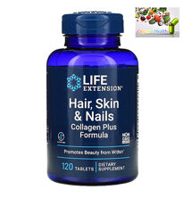 Витамины для волос, Life Extension, Волосы, кожа и ногти, с коллагеном, 120