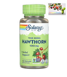 Solaray, Hawthorn, Боярышник, ягоды боярышника, 525 мг, 100 капсул