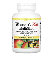 Natural Factors, Women Plus Multistart, Мультивитамины для женщин, после 40