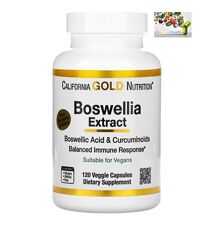 California Gold Nutrition, экстракт босвеллии с экстрактом куркумы, 250 мг