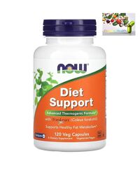 Жиросжигатели, NOW Foods, Диетическая поддержка, Diet Support , 120 растите