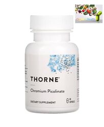 Хром , Контроль аппетита , Thorne, Пиколинат хрома, 60 капсул