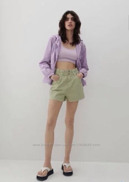 Reserved новые женские подростковые джинсовые шорты р. 40 eu 48 ua 12 uk L