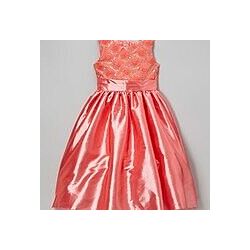 Кораловое платье Kid Fashion размер 6 Америка.