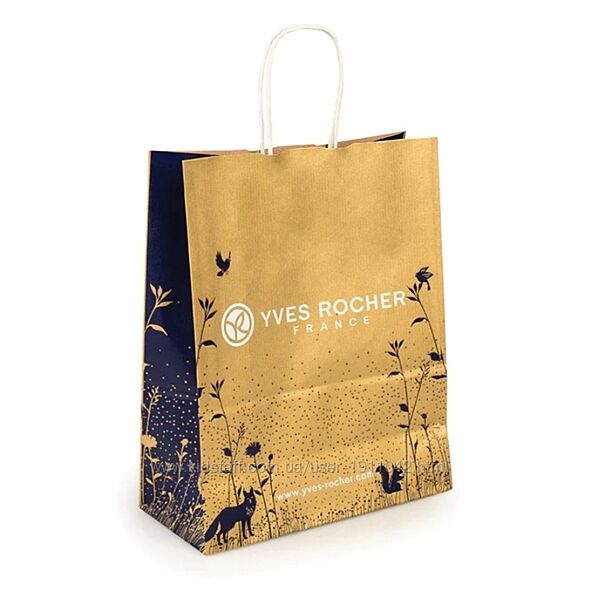 Пакет Брендовый бумажный Ив Роше Yves Rocher Ів Роше