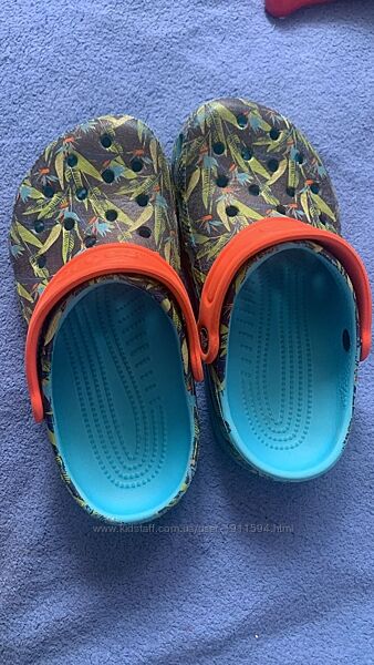 Crocs дитячі фірмові розмір M2 W4  20 см