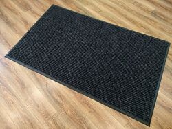 Придверный коврик Рубчик-9 105х150 см Черный