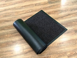 Придверный грязезащитый ковер Рубин 100х120 см Темно-коричневый