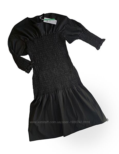 Черное платье миди Gina Tricot 40, 42, L,  XL 
