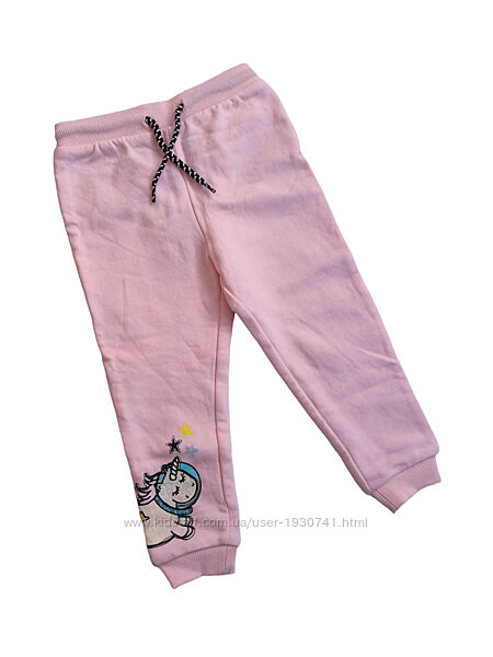 Спортивные штаны джогеры на флисе с начесом Lupilu 86, 92, 18, 24 месяца