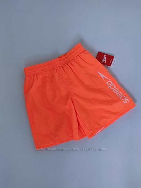 Яркие пляжные неоновые шорты Speedo 128, 134 см, 8, 9 лет