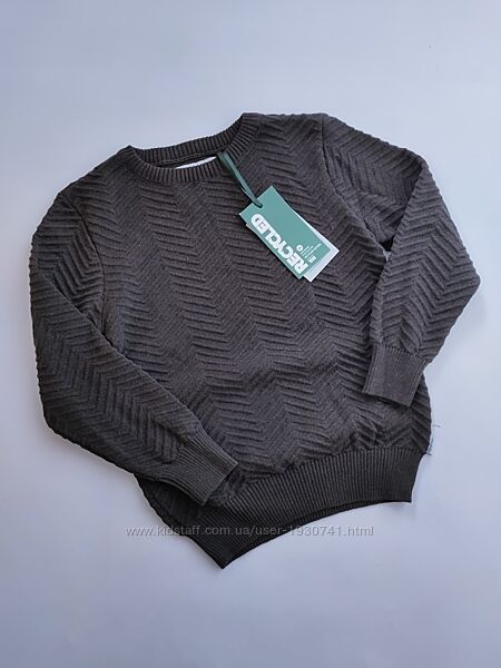 Вязаная кофта джемпер пуловер Kronstadt 134, 140 см,  на 9, 10 лет