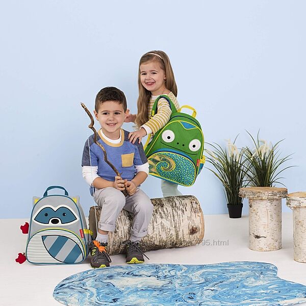 Рюкзак skip hop toddler backpack, chameleon