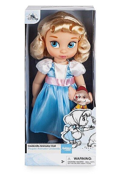  Disney Animators Collection Cinderella 40см Кукла Дисней аниматор Золушка