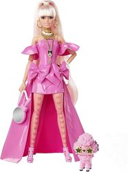 Кукла Барби Экстра фасон розовое платье Barbie Extra Fancy Fashion Pink