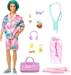 Кукла Барби Кэн Кен Экстра путешествие отдых на пляже Barbie Extra Fly Ken