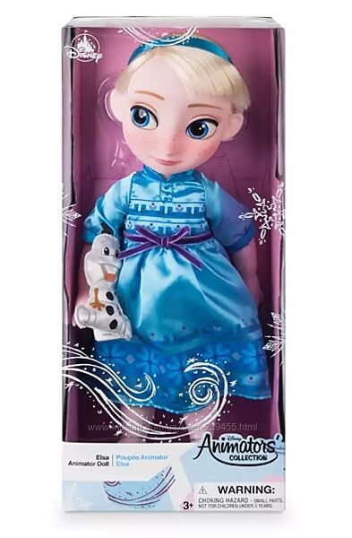 Disney Animators Collection Elsa frozen Дисней Аниматор Эльза холодное серд